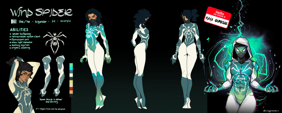Wind Spider ref sheet 2025